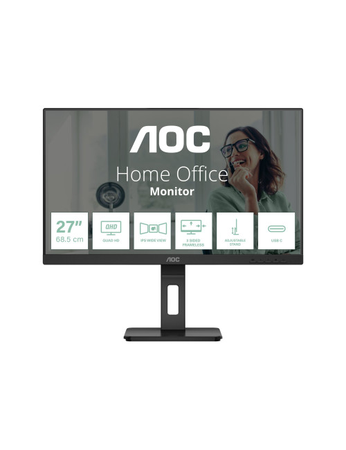 AOC Q27P3CV 27" IPS 2560x1440/16:9/350cd/m2/ HDMI, DP, Audio out, USB | AOC
