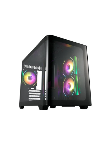 FSP Case | S380 | Black | Mid Tower | Power supply included No