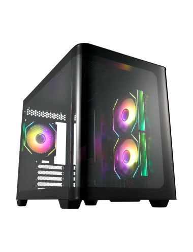 FSP Case | S380 | Black | Mid Tower | Power supply included No