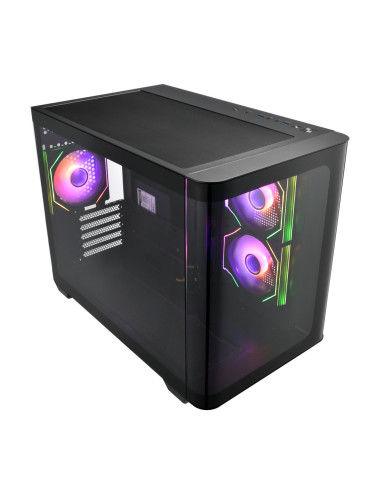 FSP Case | S380 | Black | Mid Tower | Power supply included No