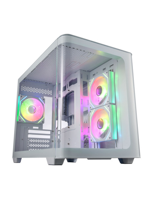 FSP Case | S380 | White | Mid Tower | Power supply included No