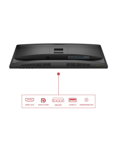 AOC Q27E4U | 27 " | IPS | QHD | 16:9 | 120 Hz | 4 ms | 2560 x 1440 pixels | 350 cd/m | HDMI ports quantity 1