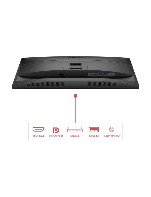 AOC Q27E4U | 27 " | IPS | QHD | 16:9 | 120 Hz | 4 ms | 2560 x 1440 pixels | 350 cd/m | HDMI ports quantity 1