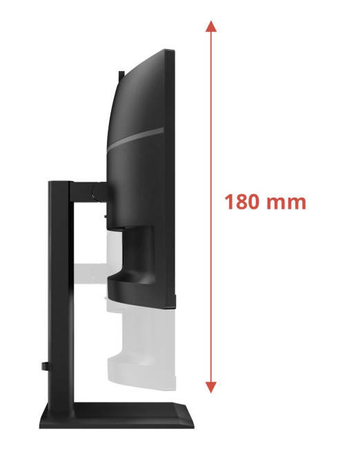 AOC CU34E4CW Curved 34" 3440x1440/21:9/350cd/m2/4ms HDMI, DisplayPort, USB, Audio out | AOC