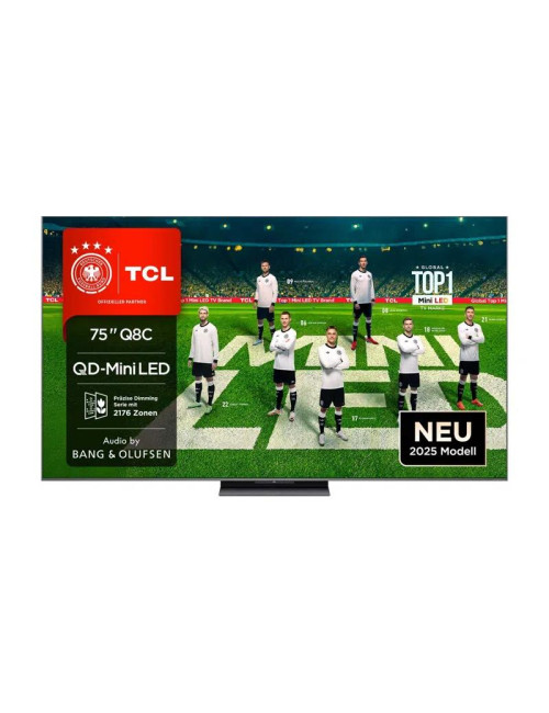TV Set|TCL|75 "|4K Ultra HD|3840 x 2160 pixels|Flat|16:9|LCD|75Q8C