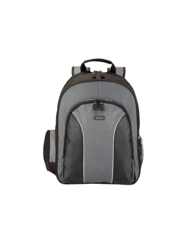 Targus | Essential Laptop Backpack | Backpack | Black/Grey