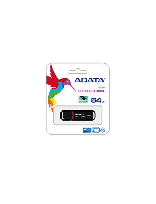 ADATA | UV150 | 64 GB | USB 3.0 | Black