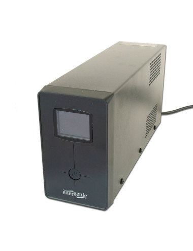 EnerGenie | UPS with USB and LCD display, Black | 850 VA | 220 V