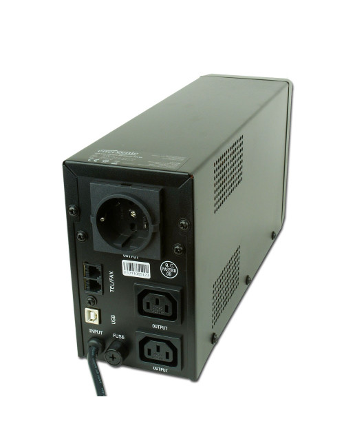 EnerGenie | UPS with USB and LCD display, Black | 850 VA | 220 V