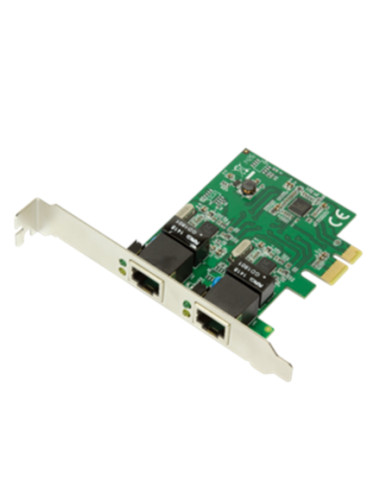Logilink PC0075, 2-port Gigabit PCI Express network card | Logilink | 2 x Gigabit Lan (RJ 45) | PCIe