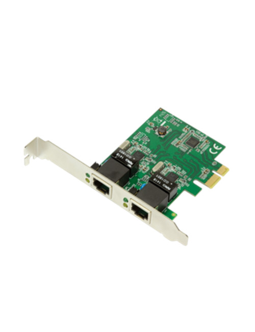 Logilink PC0075, 2-port Gigabit PCI Express network card | Logilink | 2 x Gigabit Lan (RJ 45) | PCIe