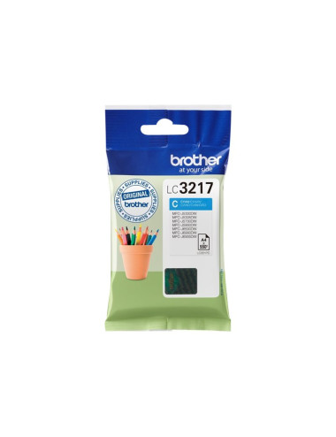 Brother LC3217C | Ink Cartridge | Cyan