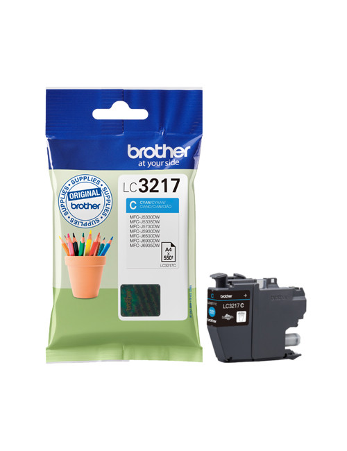 Brother LC3217C | Ink Cartridge | Cyan