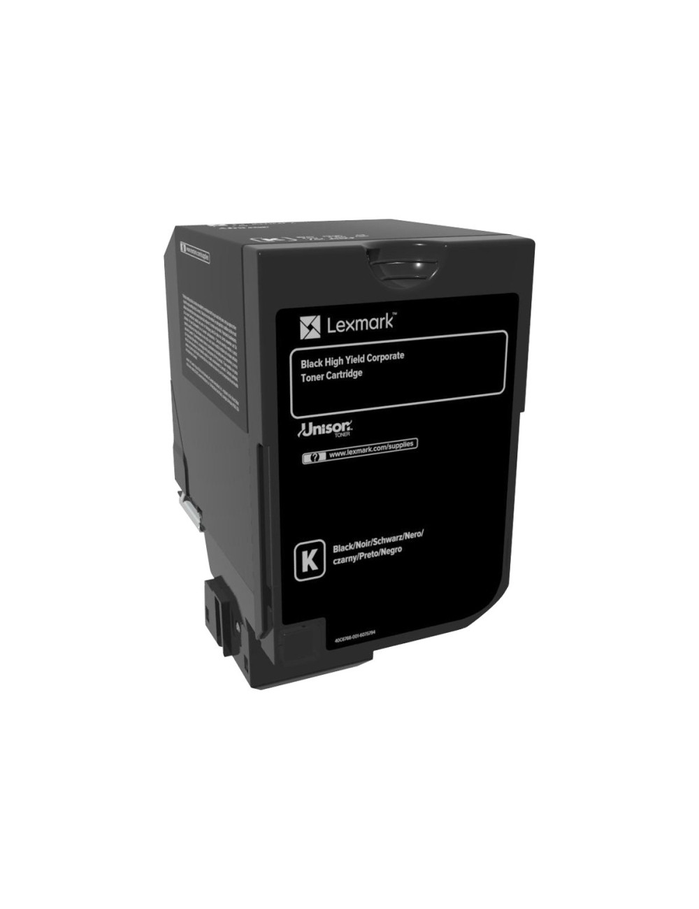 Lexmark Corporate | 74C2HKE | Laser Toner Cartridge | Black