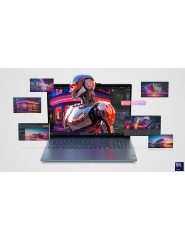 Lenovo Yoga Pro 9 16IAH10 | Tidal Teal | 16 " | OLED | 2.8K WQXGA+ | 2880 x 1800 pixels | Intel Core Ultra 7 | 255H | 32 GB | So