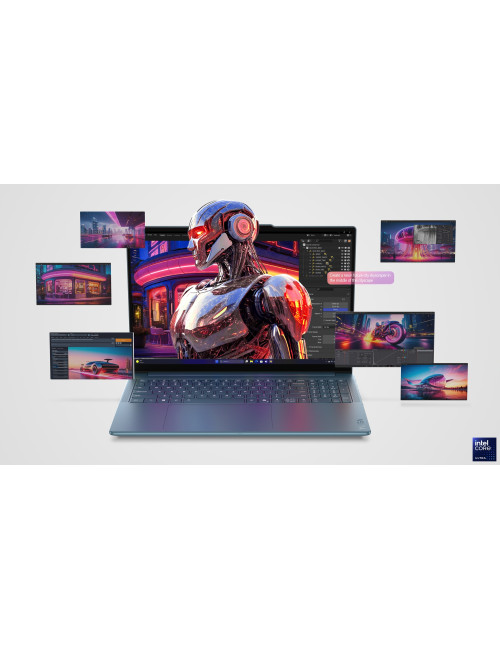 Lenovo Yoga Pro 9 16IAH10 | Tidal Teal | 16 " | OLED | 2.8K WQXGA+ | 2880 x 1800 pixels | Intel Core Ultra 7 | 255H | 32 GB | So