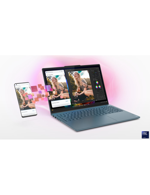 Lenovo Yoga Pro 9 16IAH10 | Tidal Teal | 16 " | OLED | 2.8K WQXGA+ | 2880 x 1800 pixels | Intel Core Ultra 7 | 255H | 32 GB | So