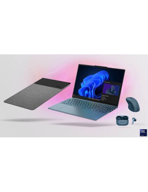 Lenovo Yoga Pro 9 16IAH10 | Tidal Teal | 16 " | OLED | 2.8K WQXGA+ | 2880 x 1800 pixels | Intel Core Ultra 7 | 255H | 32 GB | So