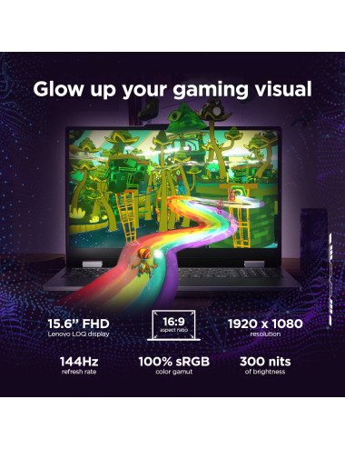 Lenovo LOQ 15IRX10 | Luna Grey | 15.6 " | IPS | FHD | 1920 x 1080 pixels | Anti-glare | Intel Core i5 | i5-13450HX | 16 GB | SO-