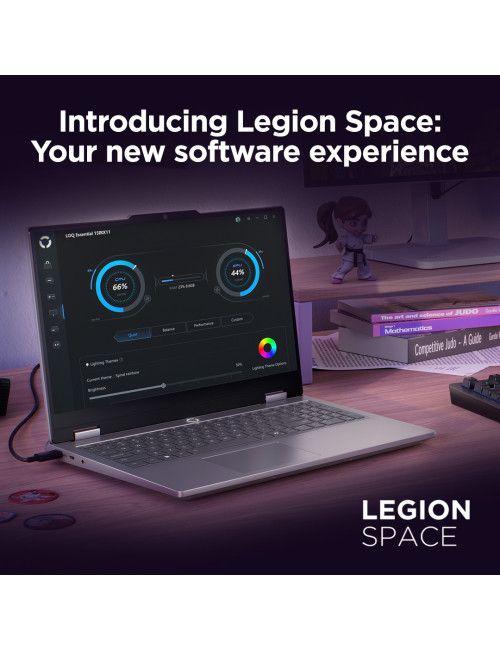 Lenovo LOQ 15IRX10 | Luna Grey | 15.6 " | IPS | FHD | 1920 x 1080 pixels | Anti-glare | Intel Core i5 | i5-13450HX | 16 GB | SO-