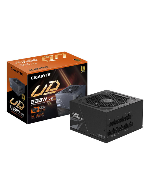 Power Supply|GIGABYTE|UD850GM PG5 V2|ATX 3.1|850 Watts|Efficiency 80 PLUS GOLD|PFC Active|MTBF 100000 hours|GP-UD850GMPG5V2