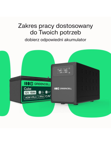 UPS PowerCore 800VA 500W...