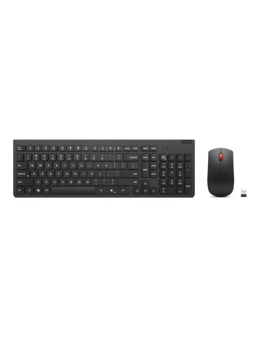 Lenovo Essential Wireless Combo Keyboard & Mouse Gen2 Black-US Euro | Lenovo