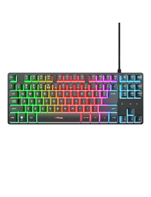 KEYBOARD USB GXT833 THADO TKL/ENG BLACK 25886 TRUST