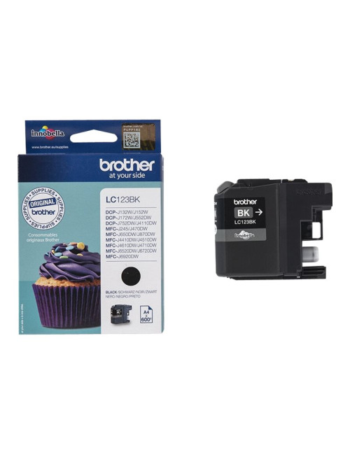 Brother LC123BK | Ink Cartridge | Black