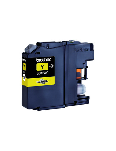 Brother LC123Y | Ink Cartridge | Yellow