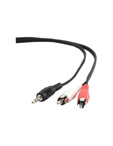 Cablexpert | 1.5m, 3.5mm/2xRCA, M/M | 3.5mm | 2 x RCA