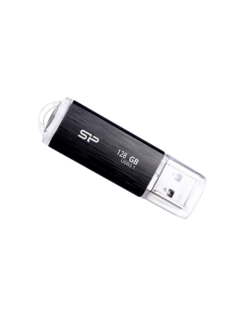 Silicon Power | USB 3.1 Flash Drive | Blaze B02 | 128 GB | USB 3.2 Gen 1/USB 3.1 Gen 1/USB 3.0/USB 2.0 | Black