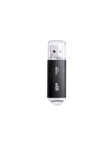 Silicon Power | USB 3.1 Flash Drive | Blaze B02 | 128 GB | USB 3.2 Gen 1/USB 3.1 Gen 1/USB 3.0/USB 2.0 | Black