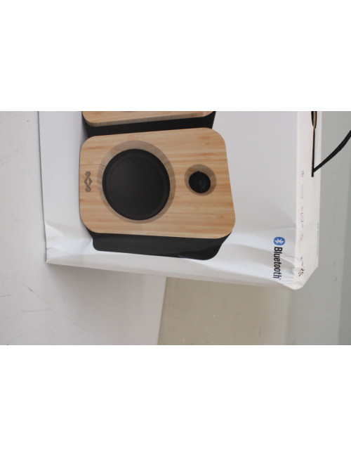 SALE OUT. Marley Get Together Duo Speaker, Bluetooth, Black | Marley | Get Together Duo Speaker | EM-JA019-SB | DAMAGED PACKAGIN