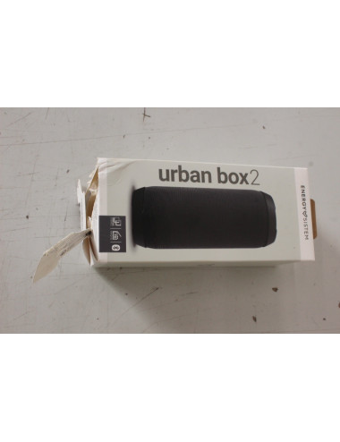 SALE OUT. Energy Sistem Urban Box 2 Bluetooth speaker, Onyx | Energy Sistem Speaker | Urban Box 2 | DAMAGED PACKAGING | 10 W | B