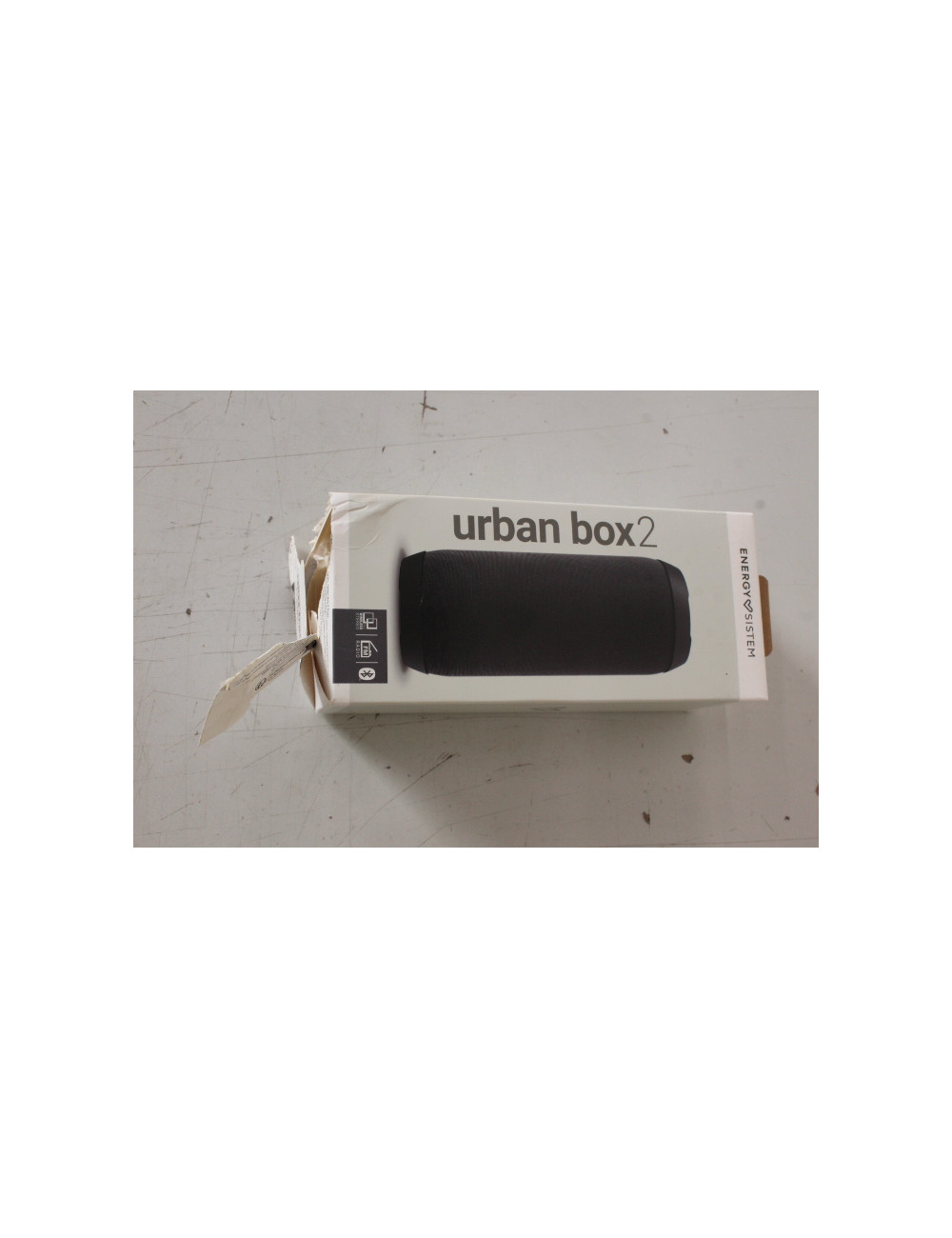SALE OUT. Energy Sistem Urban Box 2 Bluetooth speaker, Onyx | Energy Sistem Speaker | Urban Box 2 | DAMAGED PACKAGING | 10 W | B
