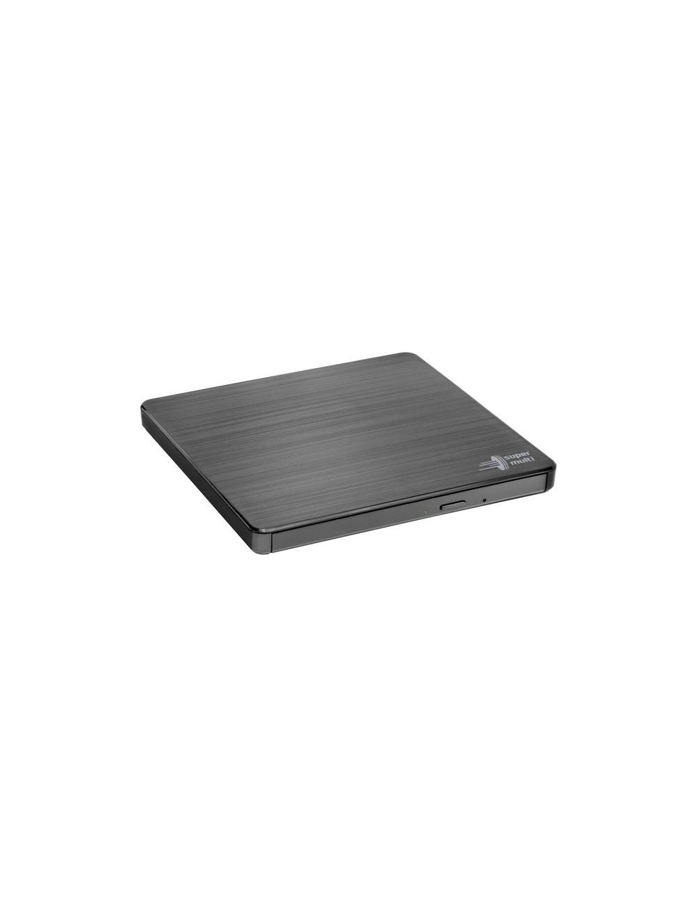 H.L Data Storage | Ultra Slim Portable DVD-Writer | GP60NB60 | Interface USB 2.0 | DVD R/RW | CD read speed 24 x | CD write spee