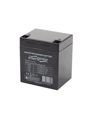 EnerGenie Rechargeable battery 12 V 4.5 AH for UPS | EnerGenie