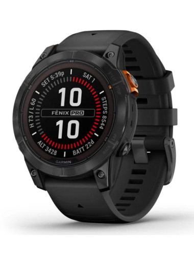 SMARTWATCH FENIX 7 PRO SOLAR/BLACK 010-02777-01 GARMIN