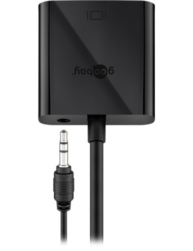 Goobay | HDMI/VGA adapter, nickel plated | 68793 | Black | HDMI male (type A) | VGA female (15-pin)