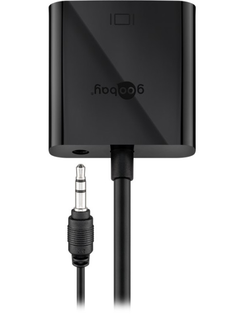 Goobay | HDMI/VGA adapter, nickel plated | 68793 | Black | HDMI male (type A) | VGA female (15-pin)