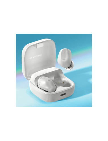 Sennheiser Headphones | Accentum | Bluetooth | In-Ear | Microphone | Noise canceling | Wireless | White