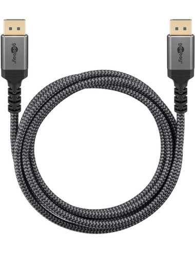 Goobay DisplayPort Cable 2.0/2.1, 80 Gbit/s | 75684 | DisplayPort to DisplayPort