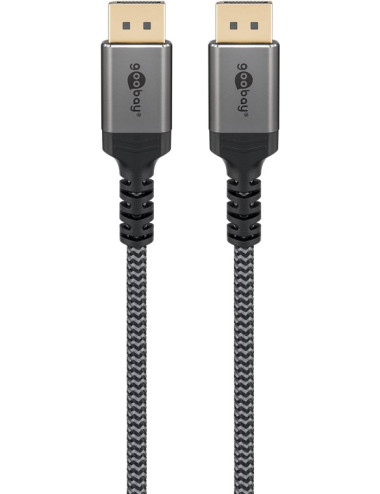 Goobay DisplayPort Cable 2.0/2.1, 80 Gbit/s | 75684 | DisplayPort to DisplayPort