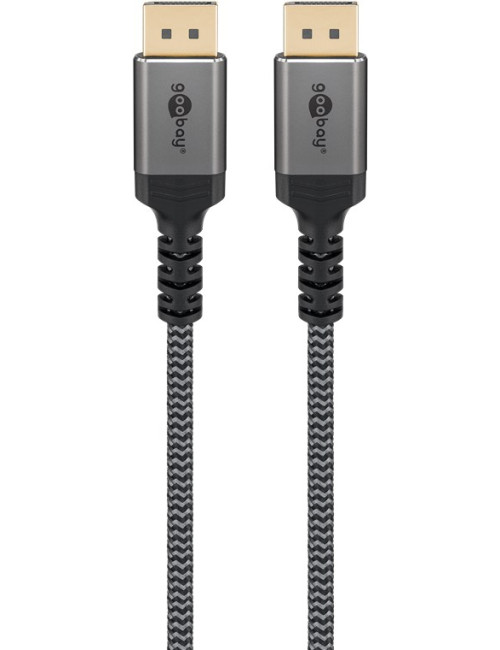 Goobay DisplayPort Cable 2.0/2.1, 80 Gbit/s | 75684 | DisplayPort to DisplayPort