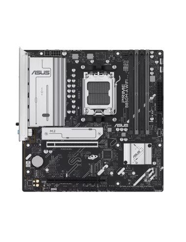 Asus PRIME B850M-A WIFI | Processor family AMD | Processor socket AM5 | DDR5 | Supported hard disk drive interfaces SATA, M.2 | 