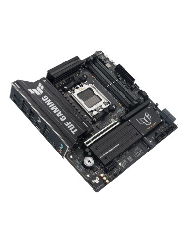 Asus TUF GAMING B850M-PLUS II | Processor family AMD | Processor socket AM5 | DDR5 | Supported hard disk drive interfaces SATA, 