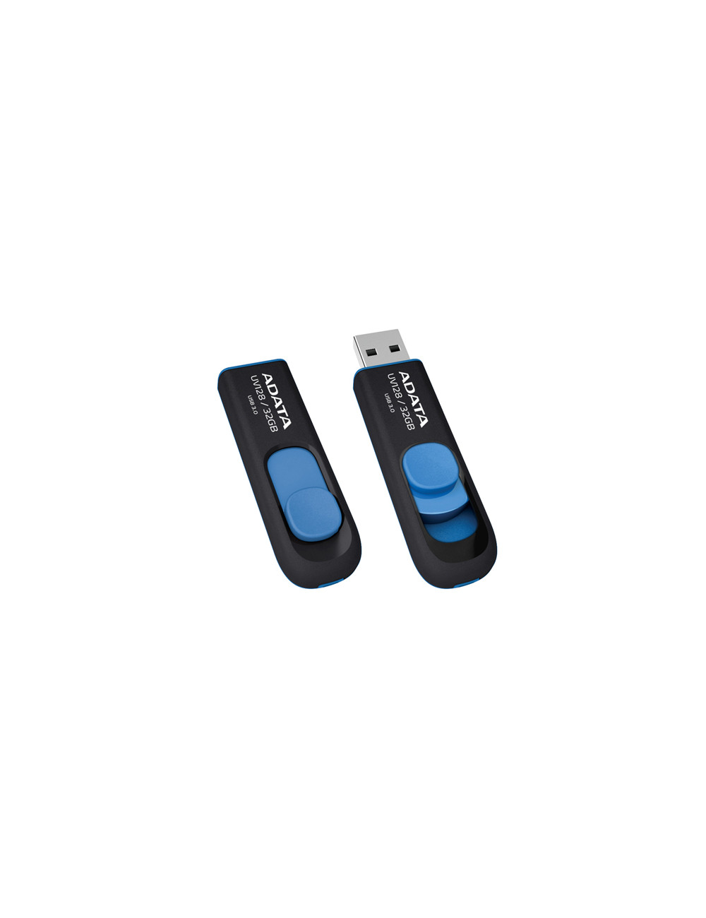 ADATA | UV128 | 64 GB | USB 3.0 | Black/Blue