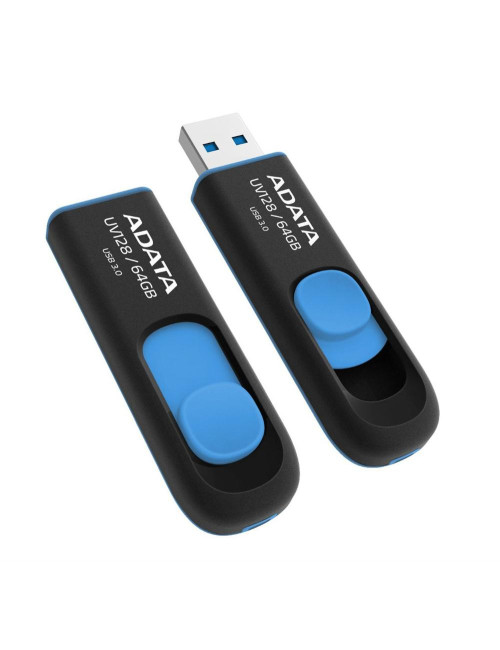 ADATA | UV128 | 64 GB | USB 3.0 | Black/Blue