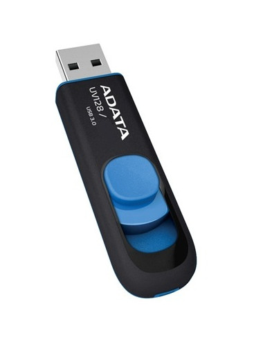 ADATA | UV128 | 64 GB | USB 3.0 | Black/Blue